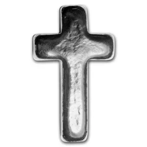 cruz de plata pura anverso