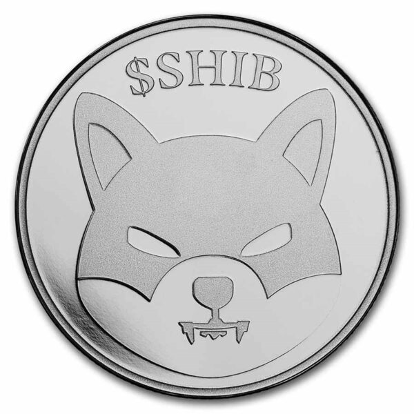 SHIBA moneda de plata