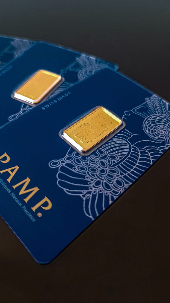 Barras de oro PAMP - Crypto Metales.