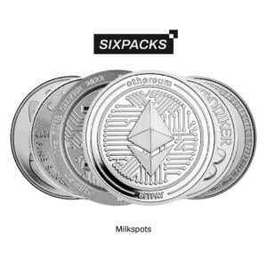 Six Pack Monedas de plata (milkspot)