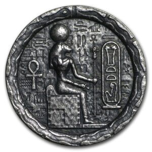 Bastet moneda de plata