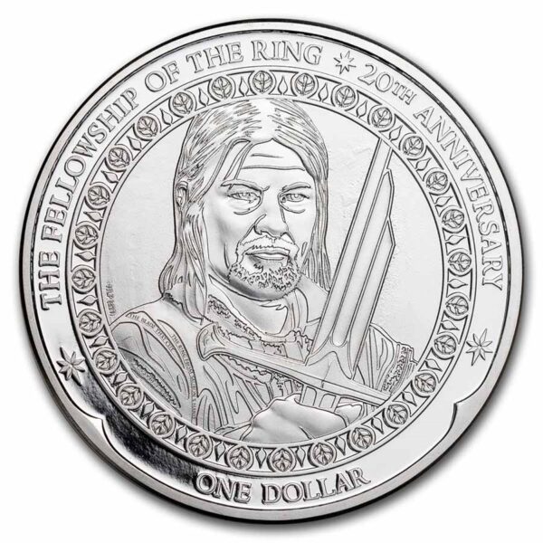 Boromir moneda de plata