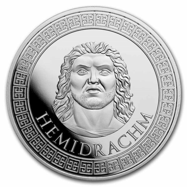 Mausoleo de Halicarnaso moneda de plata las 7 maravillas del mundo antiguo