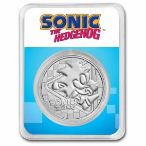 Sonic 2022 moneda de plata