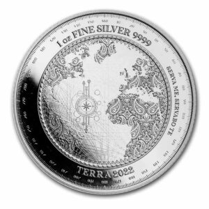 Terra moneda de plata 2022