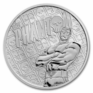 The Phantom moneda de plata con licencia KFS HEARST