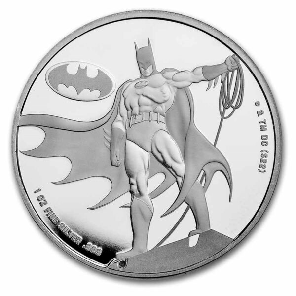 Batman 2023 moneda de plata