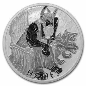 Hades moneda de plata