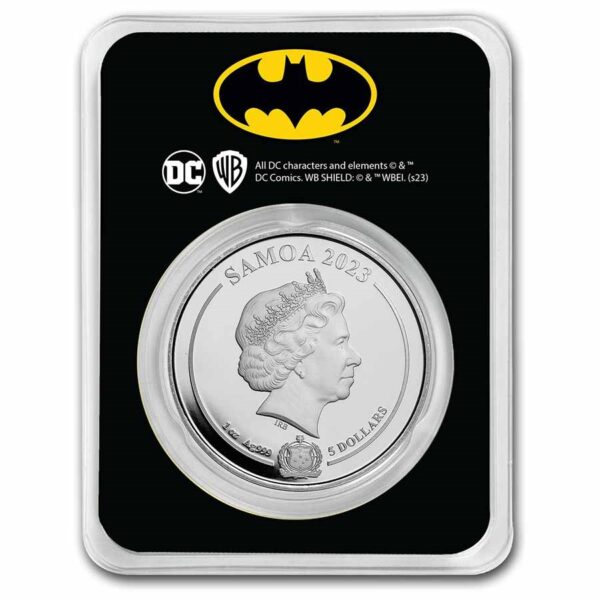 Moneda de plata Batman