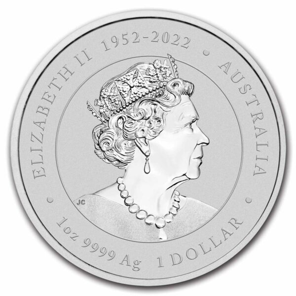 The Perth Mint Año del Dragon 2024 1 onza Australia.