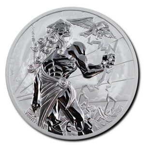 Zeus moneda de plata colección The Perth Mint
