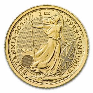 Britannia 2024 moneda de oro