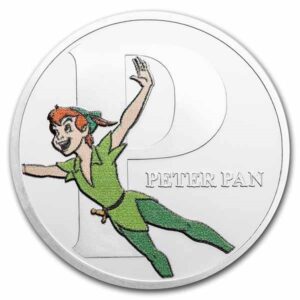 Peter Pan moneda Disney