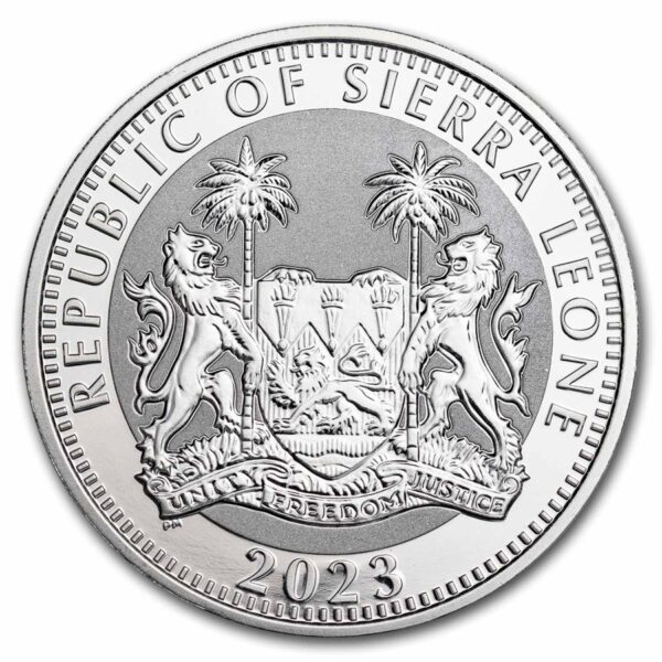 Moneda de plata Anubis