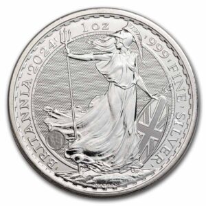 Britannia 2024 moneda de plata