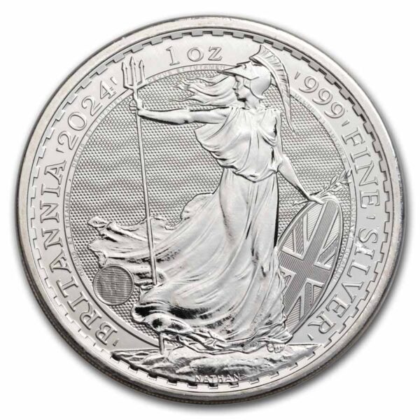 Britannia 2024 moneda de plata