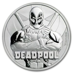 Deadpool moneda de plata