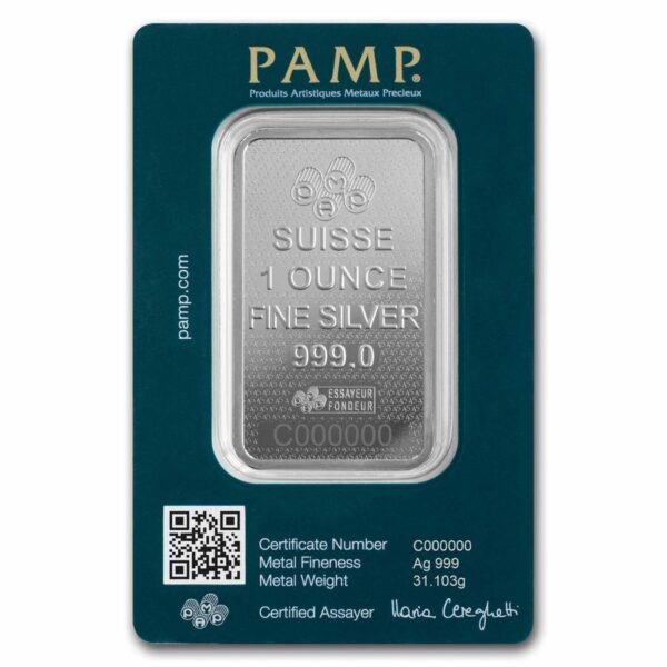 barra de plata 45 aniversario pamp edicion limitada