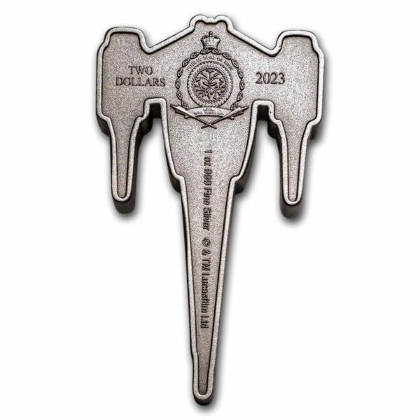 star-wars-the-mandalorian-starfighter-moneda-de-plata