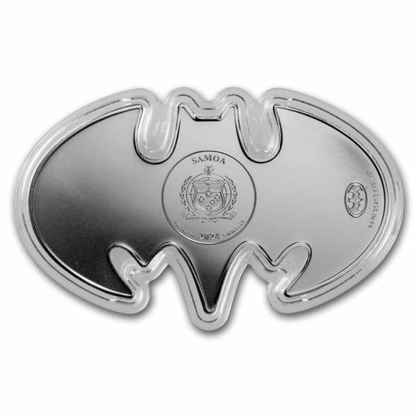 Batarang 1989 moneda de plata 2024 samoa