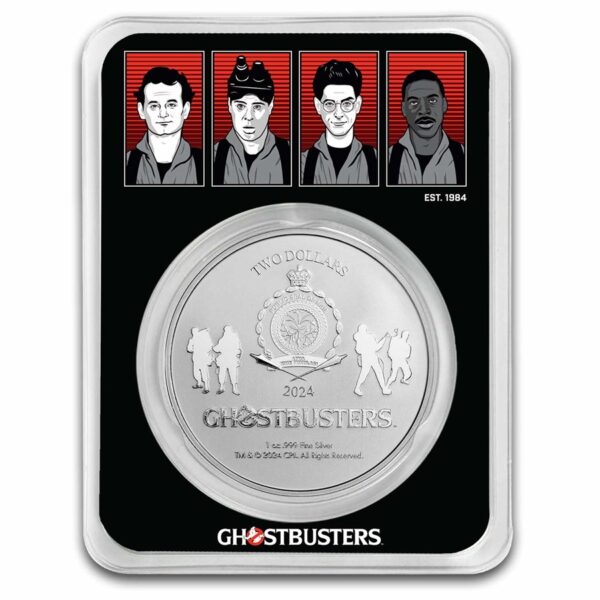 moneda de plata caza fantasmas