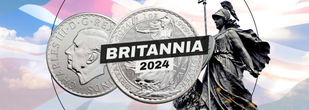 Britannia 2024 monedas de plata