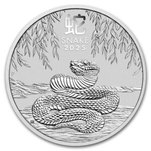 año de la serpiente moneda de plata