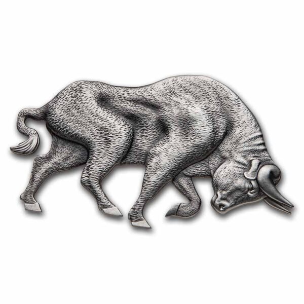 bull moneda de plata para traders