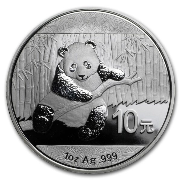 panda 2014 moneda de plata