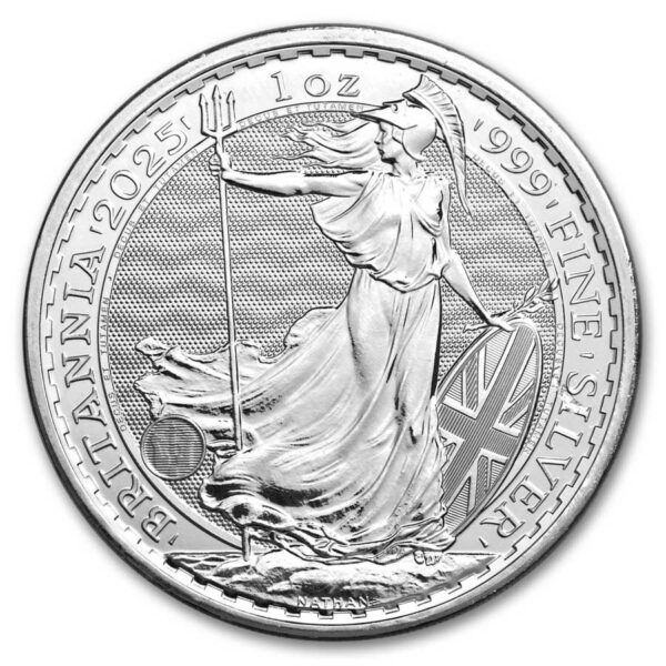 Britannia 2025 moneda de plata