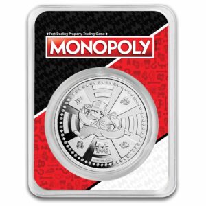 Monopolio moneda de plata