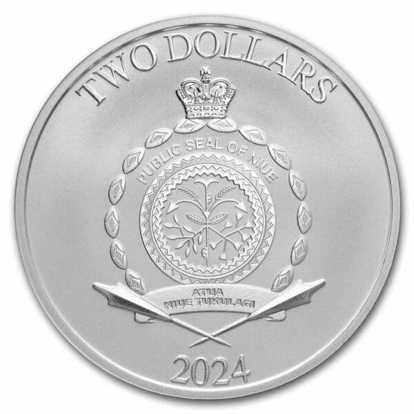 moneda de plata grogu baby yoda 2024