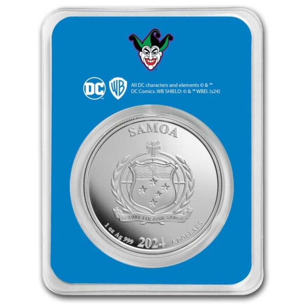 moneda de plata joker