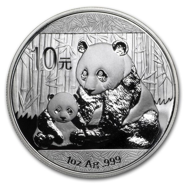 panda 2012 moneda de plata