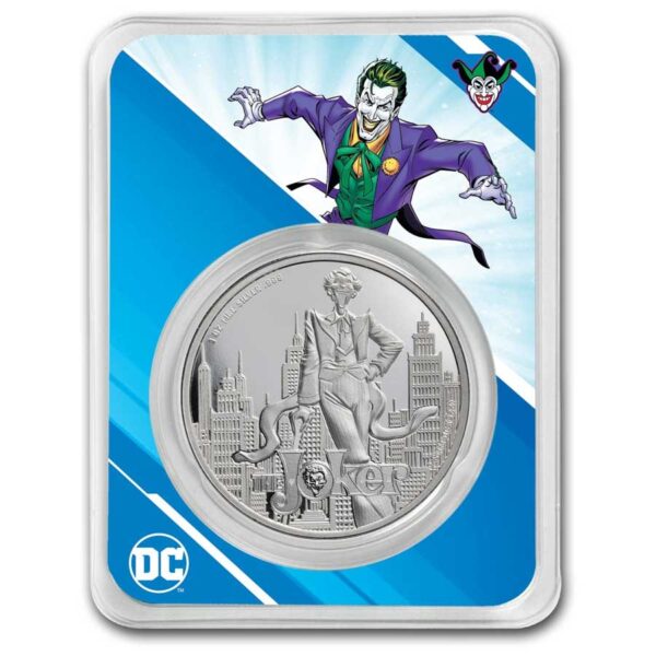 the joker moneda de plata