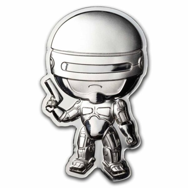 Robocop moneda de plata