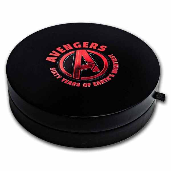 box avengers 60 años - 2023 - monedas de plata