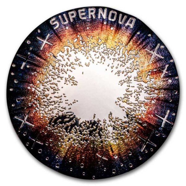 supernova moneda de plata