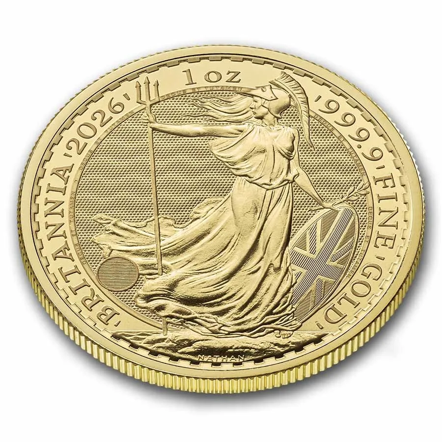 moneda de oro Britannia 2026 1 onza