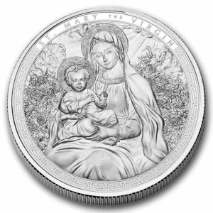 santa maria moneda de plata