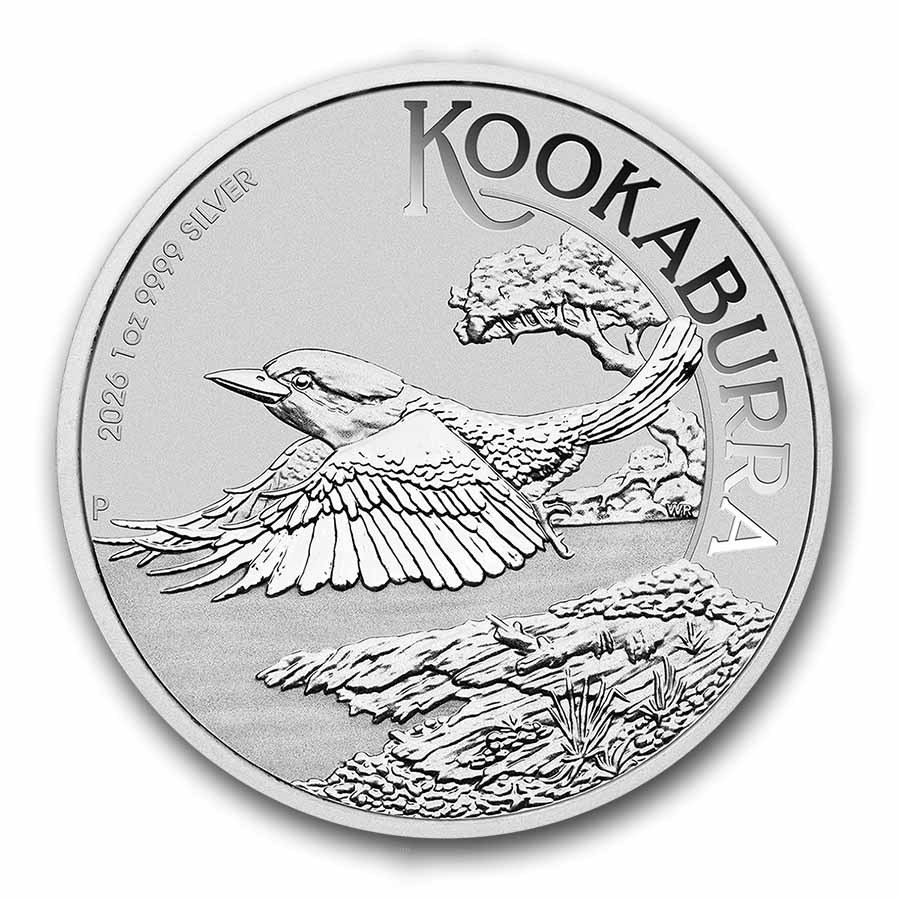 kookaburra 2026 moneda de plata