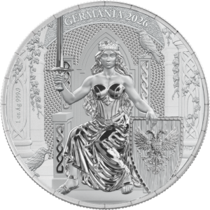 Germania 2026 moneda de plata 1 onza