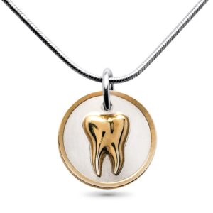 joyeria para odontologos moneda de plata